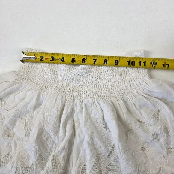 Free People Ivory Floral Lace Shorts Womens Size‎ XS - Picture 7 of 12